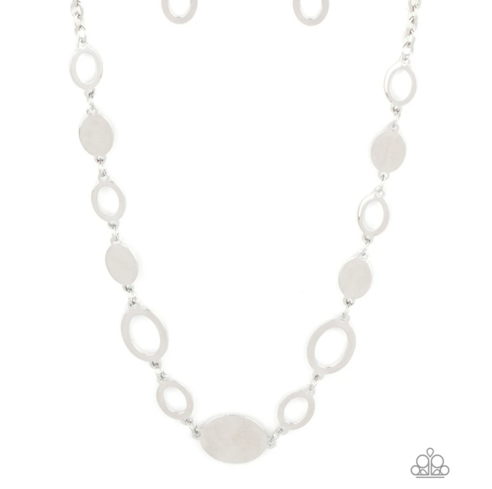 Silver Oval Set - Picture 2 of 5